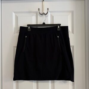 T by Talbots Black Skort
